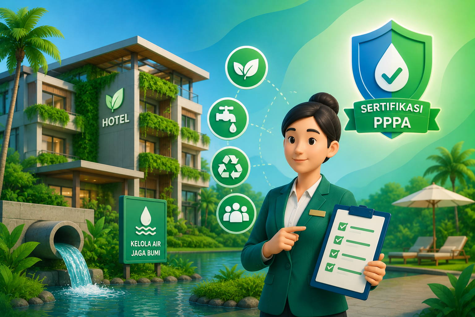 Hotel Ramah Lingkungan, Bebas Sanksi: Pentingnya Sertifikasi PPPA di Sektor Pariwisata