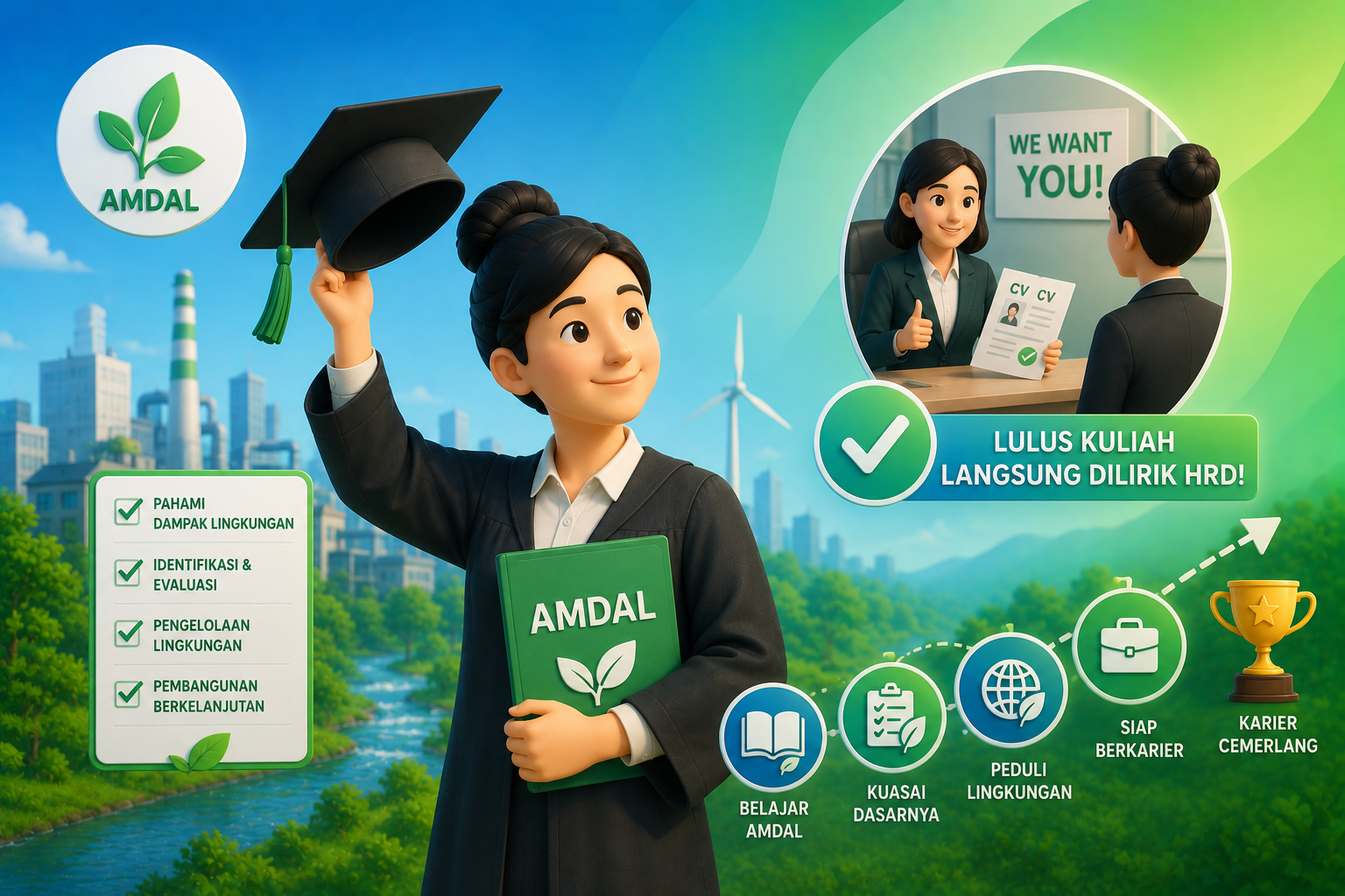 Lulus Kuliah Langsung Dilirik HRD! Pentingnya Pelatihan AMDAL Dasar untuk Fresh Graduate